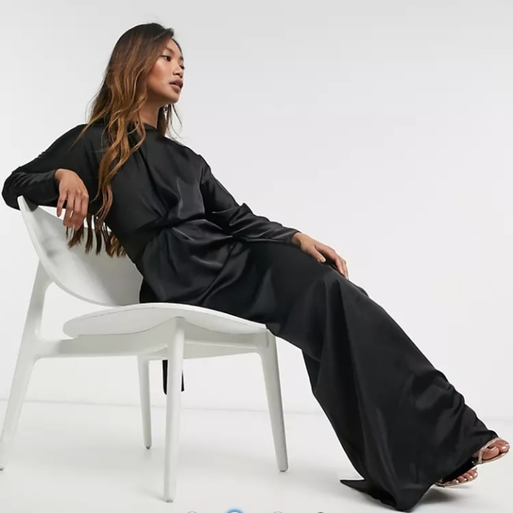 ASOS DESIGN Maxi Dress with Batwing Sl